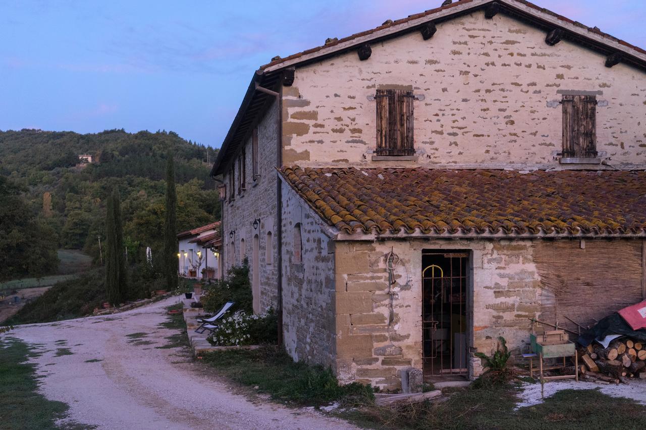 Agriturismo L'Oca Blu Hotel Gubbio Kültér fotó